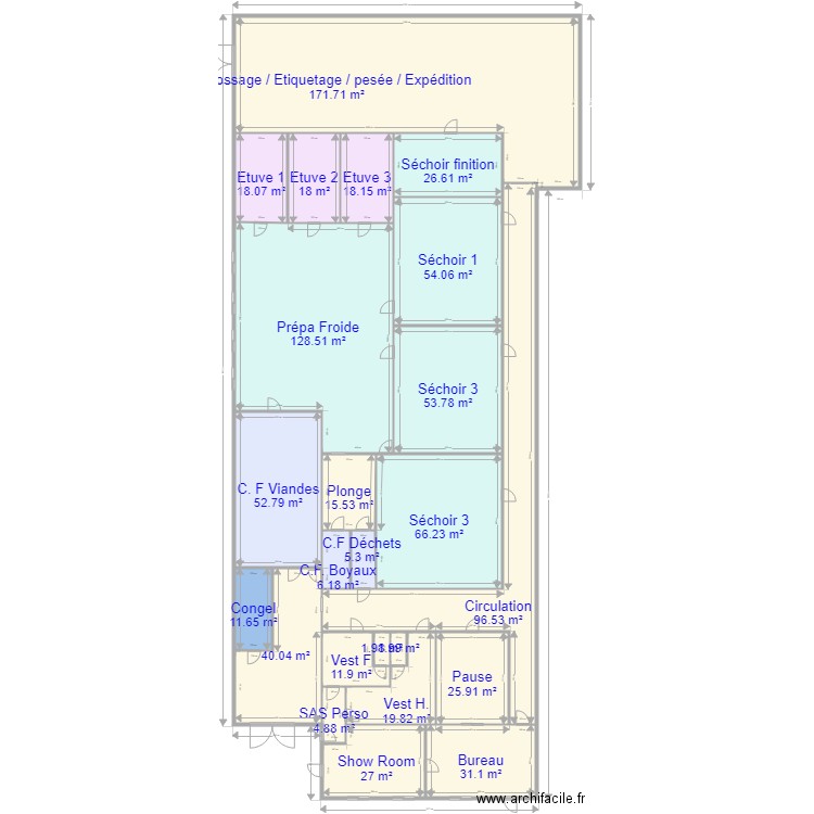 Salaison bearn 004. Plan de 0 pièce et 0 m2
