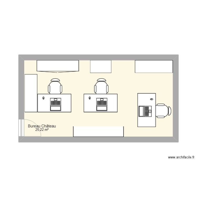 Bureau facturation V2. Plan de 0 pièce et 0 m2