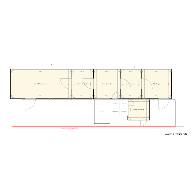 Le Mesnil coté reduit (2). Plan de 6 pièces et 66 m2