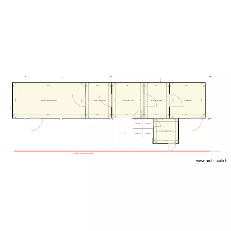 Le Mesnil cot&eacute; reduit (2). Plan de 