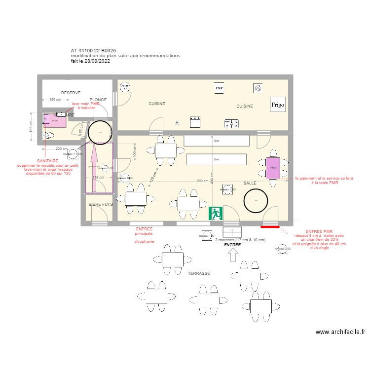 LE CHANTENAY V2. Plan de 4 pièces et 94 m2