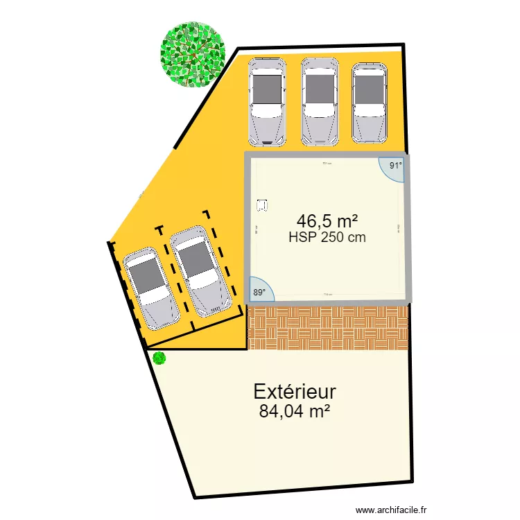 SIR-QUEHELLIO-Plan Masse. Plan de 