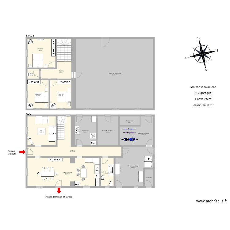 BASTIEN PETITJEAN. Plan de 0 pièce et 0 m2