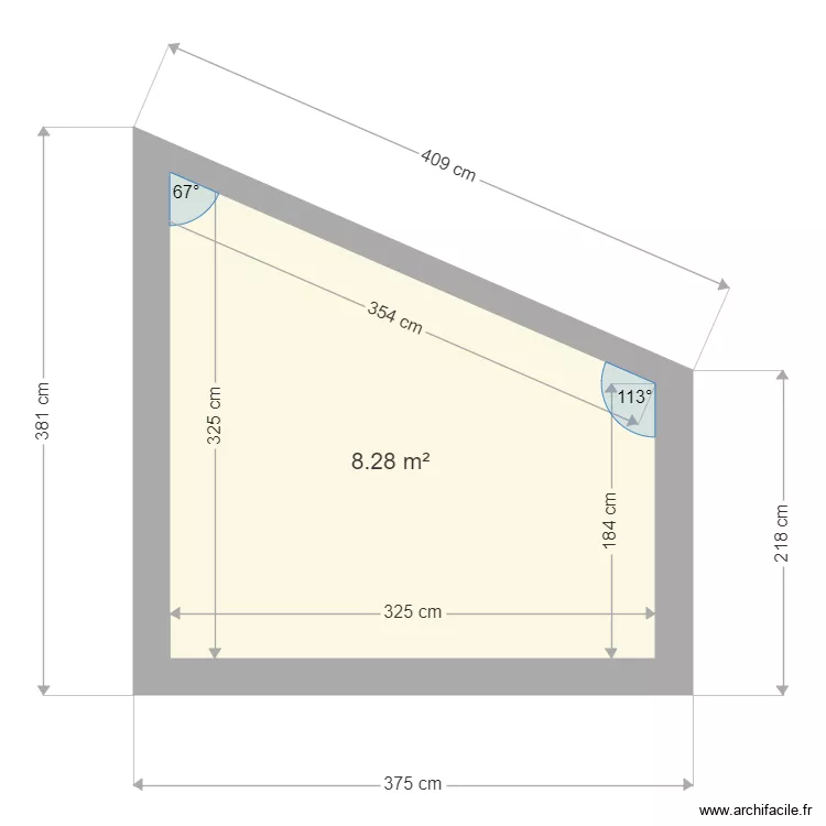Coupe garage. Plan de Coupe garage. Plan de