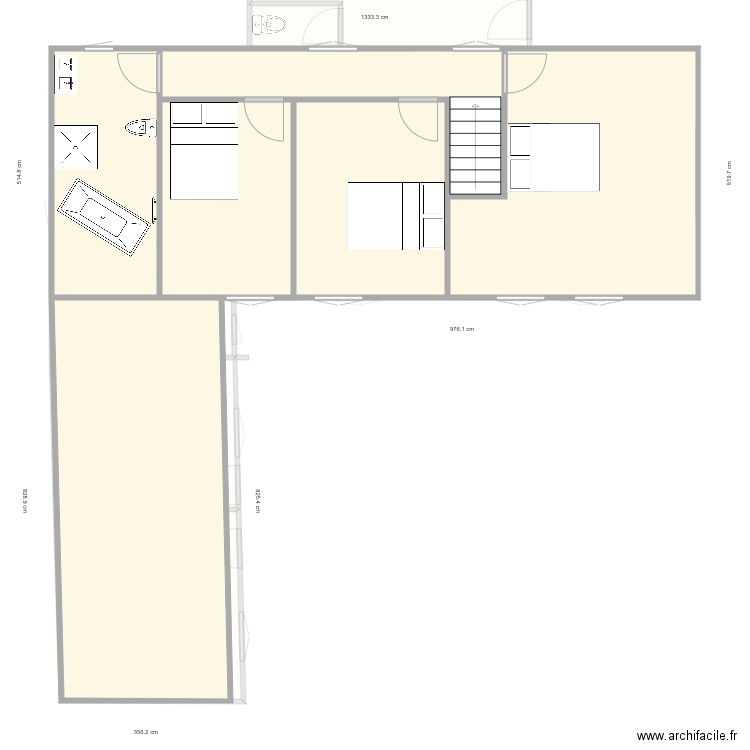 le hommet. Plan de 0 pièce et 0 m2