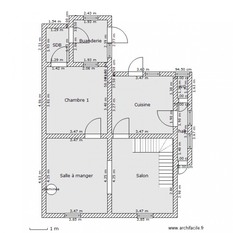 LORON RDC. Plan de 0 pièce et 0 m2