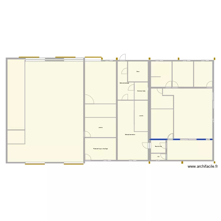 Plan fromagerie 19 novembre 2021. Plan de 