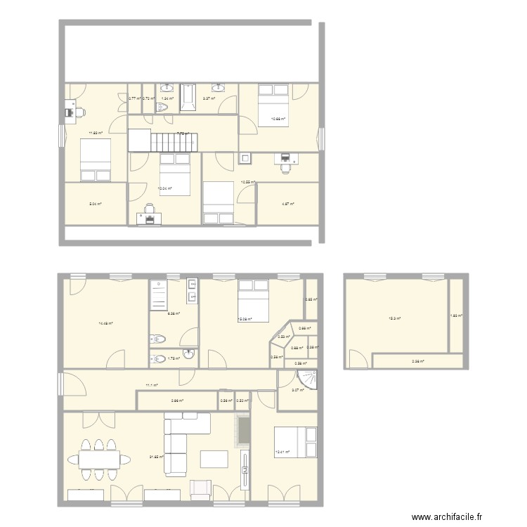 Maison verte PROJET jp. Plan de 0 pièce et 0 m2