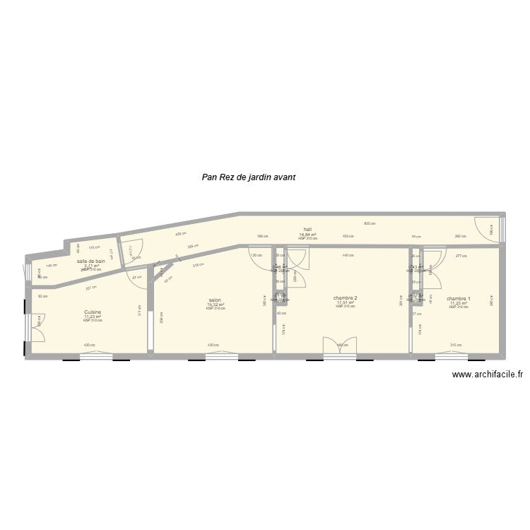 MAKRAM 5. Plan de 10 pièces et 75 m2