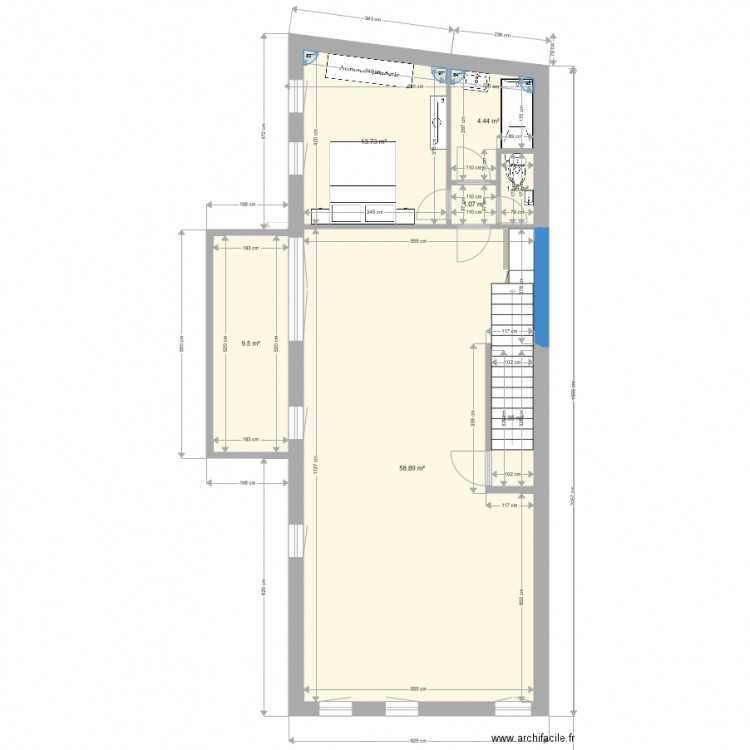 possible modifier re12. Plan de 0 pièce et 0 m2