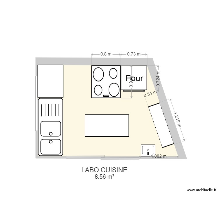 LABO PRES DE LACASSORE. Plan de 0 pièce et 0 m2