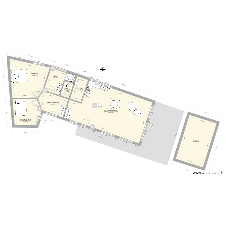 PEXIORA. Plan de 0 pièce et 0 m2