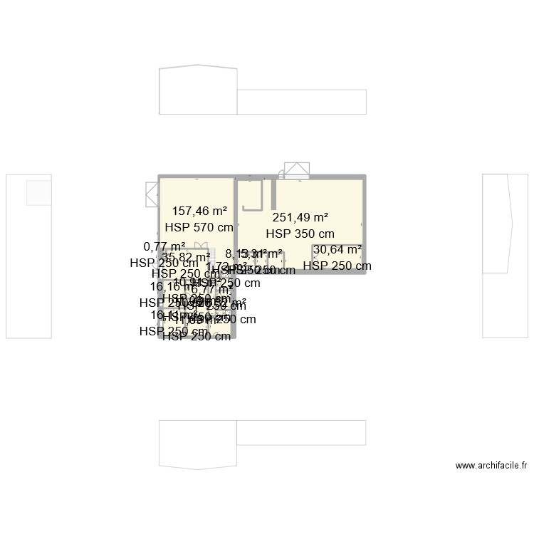 PROJET CHINON 3. Plan de 0 pièce et 0 m2