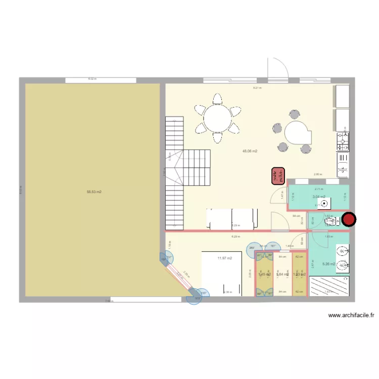 garage Boris. Plan de 