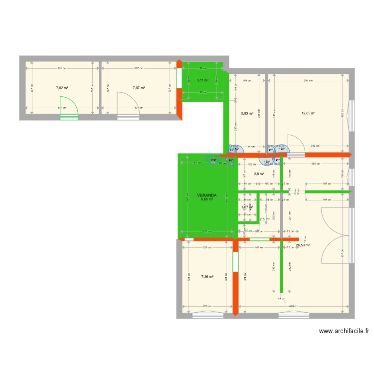 planACasser. Plan de 0 pièce et 0 m2