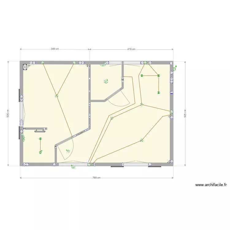 Les Cartes : Sch&eacute;ma &Eacute;lectrique  . Plan de 