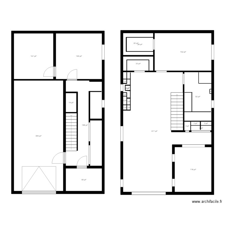 Léonard Gilles. Plan de 0 pièce et 0 m2