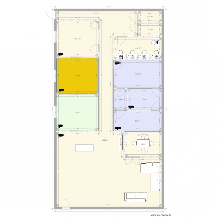 escape blois. Plan de 0 pièce et 0 m2