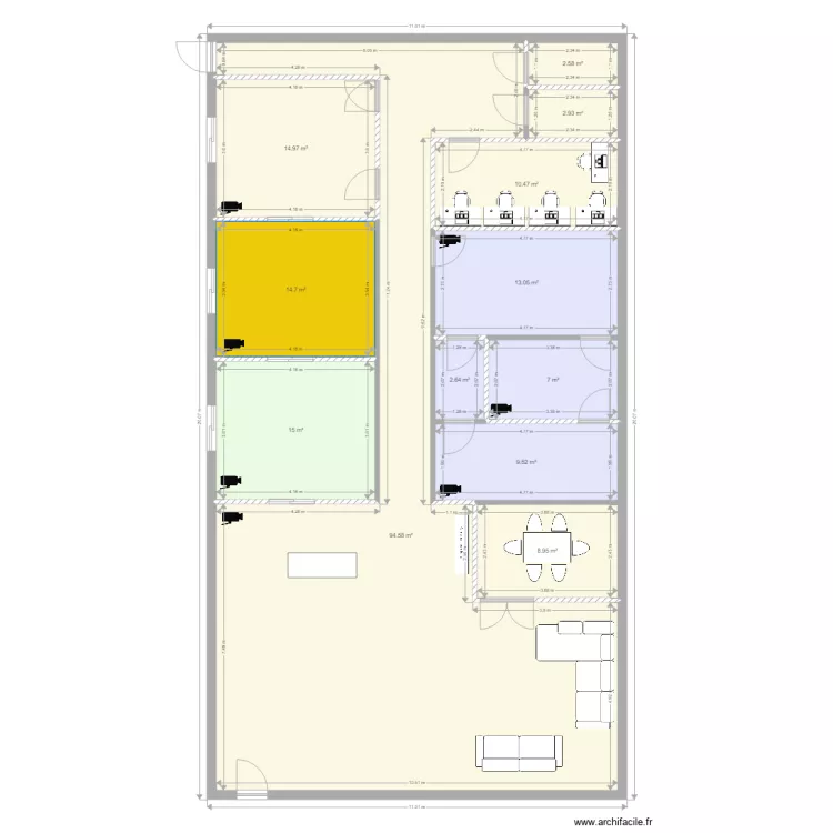 escape blois. Plan de 