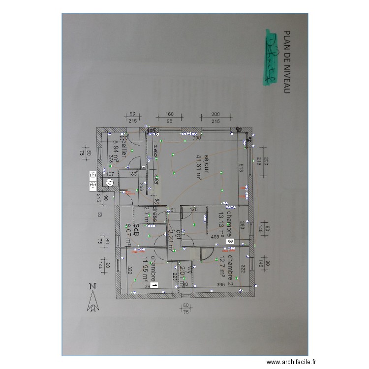 Plan elec Andrieu. Plan de 0 pièce et 0 m2