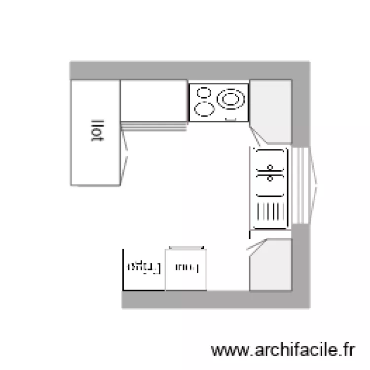 PlanCuisine1. Plan de 
