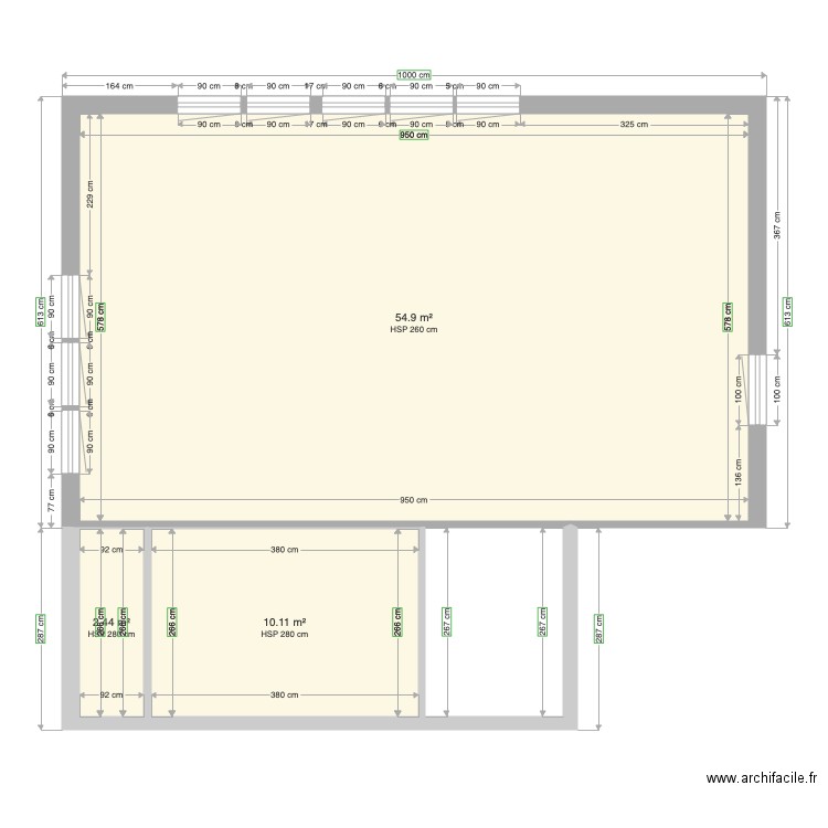 MP Appartement. Plan de 0 pièce et 0 m2