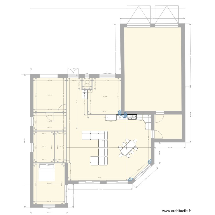 projet annie 5 bis . Plan de 0 pièce et 0 m2