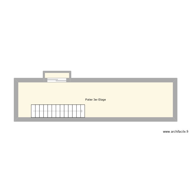 Croquis 3ème Palier. Plan de 0 pièce et 0 m2