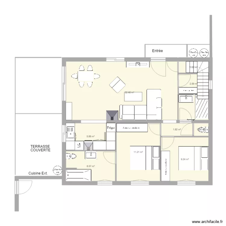 Maison perso mini 2. Plan de 