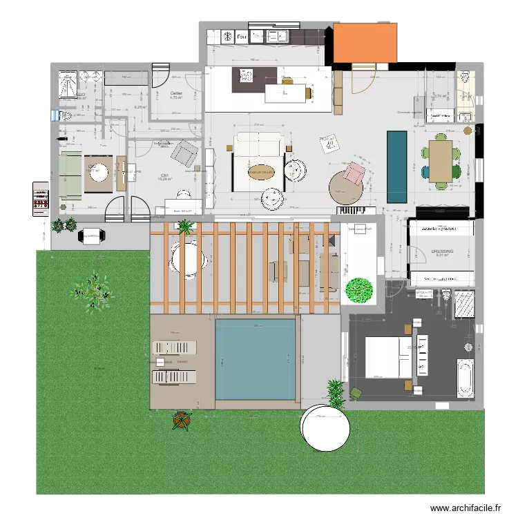Villa30000 ETAT ACTUEL. Plan de 
