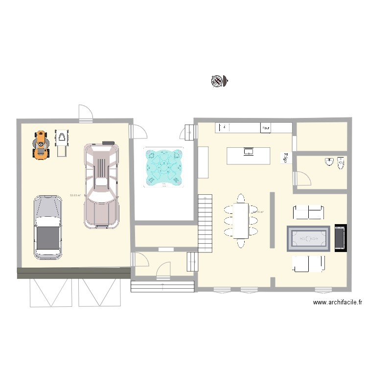 Maison 2. Plan de 0 pièce et 0 m2