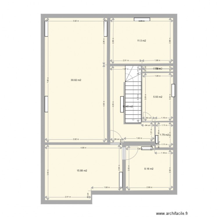 Dahel 1er Etage Avant. Plan de 0 pièce et 0 m2