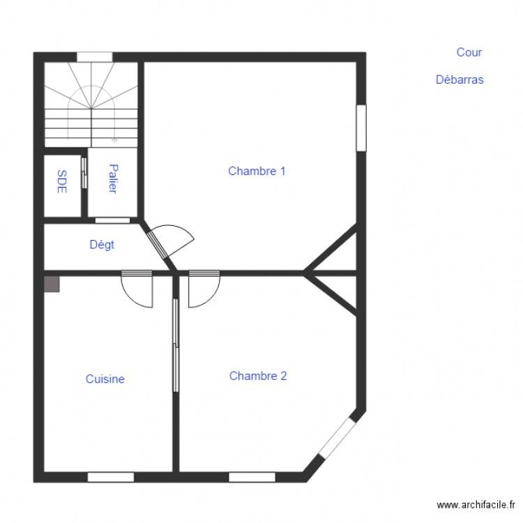 LEGRAND 1ETG. Plan de 0 pièce et 0 m2