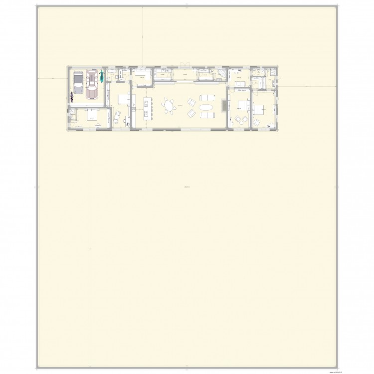 maxi 35x10. Plan de 0 pièce et 0 m2