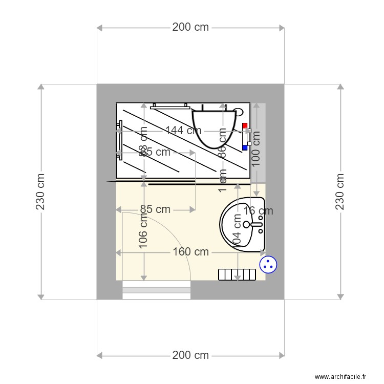 Chassaing opheor projet. Plan de 0 pièce et 0 m2