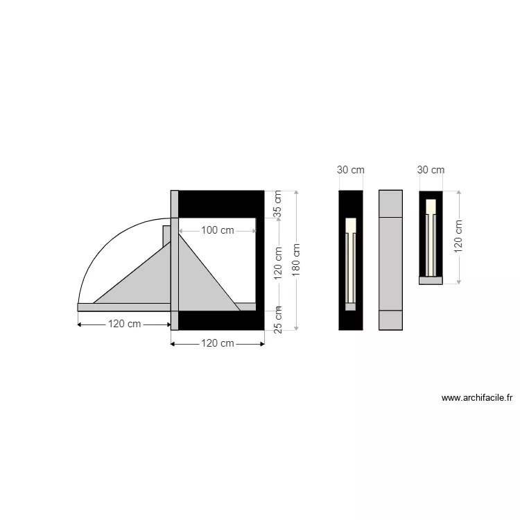 FAUX LIVRE MANU. Plan de 