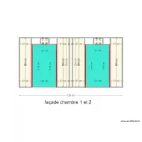facade chambre  1et 2