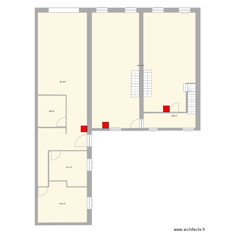haxo 2ème enedis. Plan de 0 pièce et 0 m2