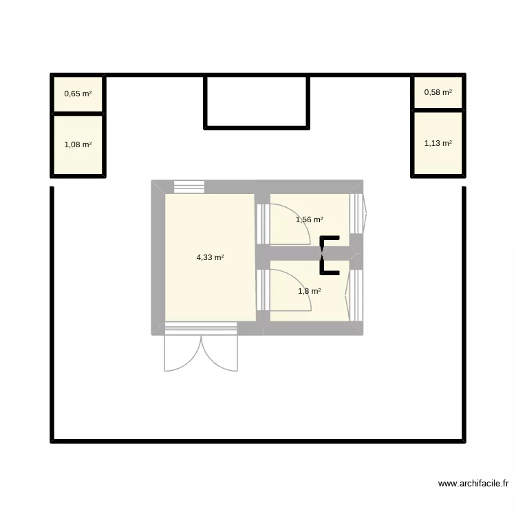 projet de construction@. Plan de 7 Pièces et 11 m²