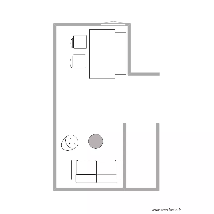 salle a manger. Plan de salle a manger. Plan de