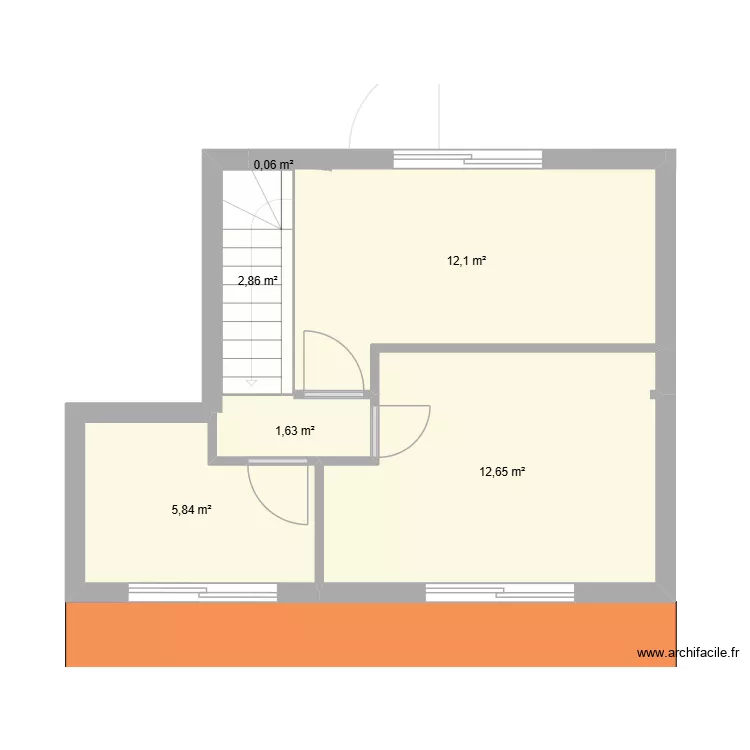 PETITE ILE DUPLEX v2. Plan de 8  et 85 m²