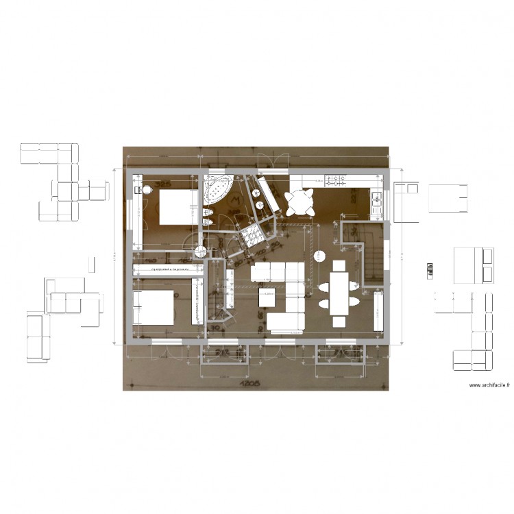 casa milano 02. Plan de 0 pièce et 0 m2