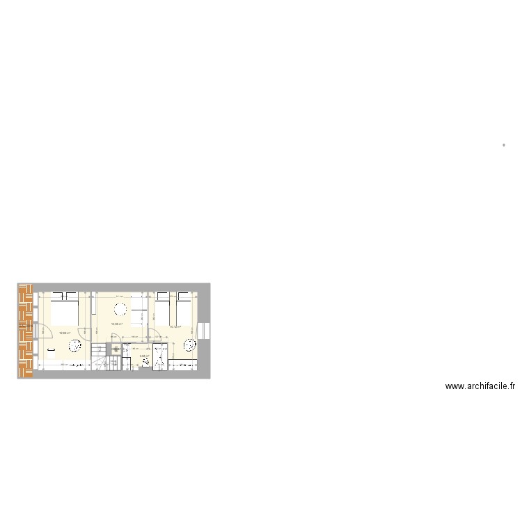 PLAN ETAGE V5. Plan de 0 pièce et 0 m2