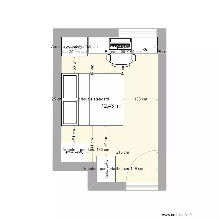 quarto Davy vf. Plan de 