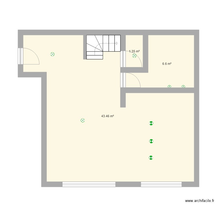 studio 53 M2 Système électrique. Plan de 0 pièce et 0 m2