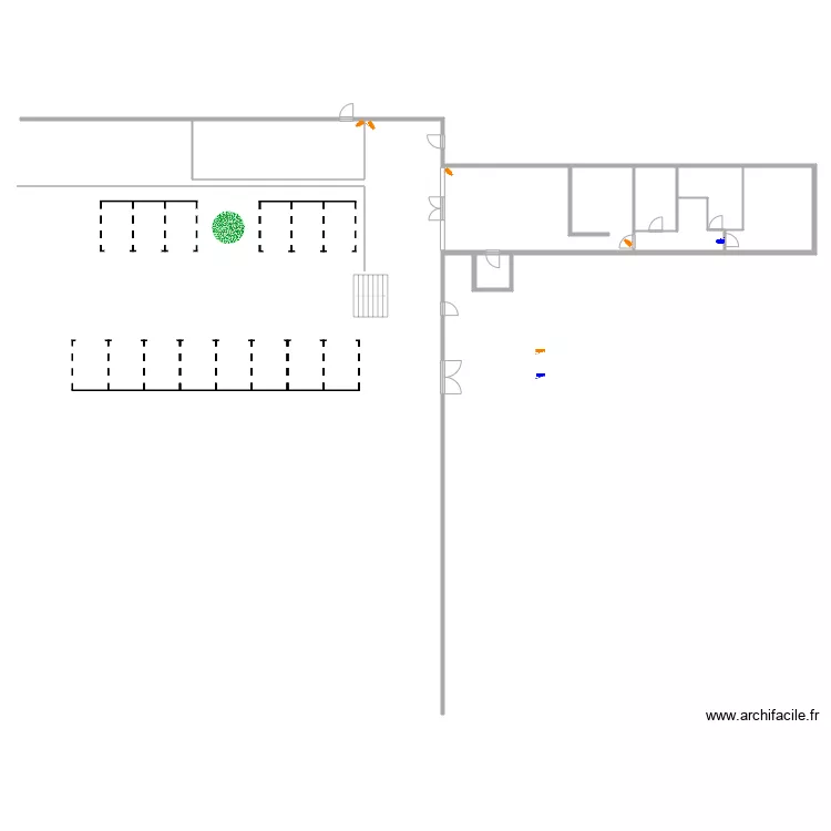 Pizzeria I Fratelli. Plan de 