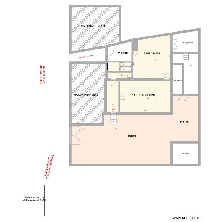 ecole autichamp. Plan de 0 pièce et 0 m2