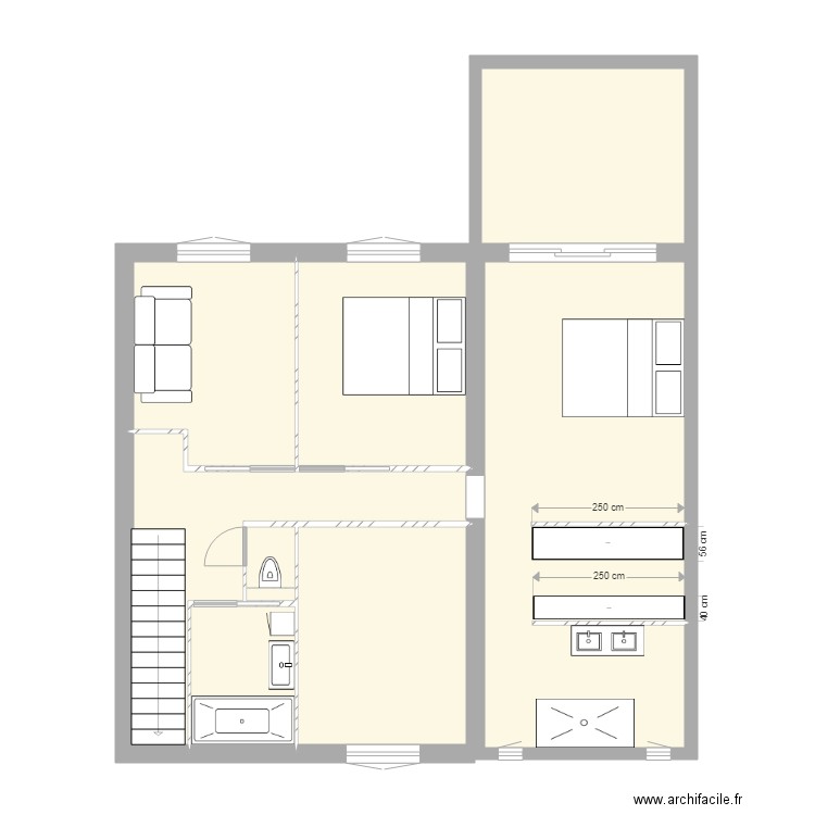 Dany etage 2 2. Plan de 0 pièce et 0 m2