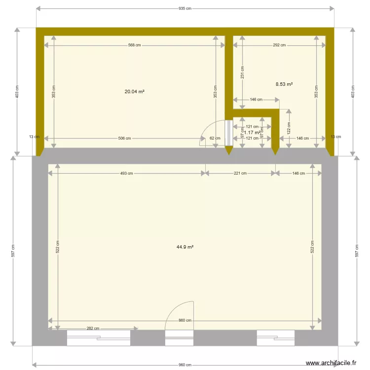 Maison les jaunais surelevation exension. Plan de Maison les jaunais surelevation exension. Plan de