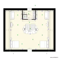 Etage Carignan aout 2021 avec plan &eacute;lectrique 1 ch